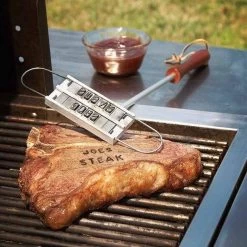 Merkloos BBQ Branding Iron - Barbecuegereedschapset - Bbq Accessoires - Bbq Brandijzer -Keukengrill Winkel 1200x1200 293