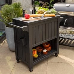 BluMill BBQ Tafel - Inclusief Koelvak 80 Liter - Op Wieltjes - Met Flessenopener - 102 X 46 X 86,5 Cm -Keukengrill Winkel 1200x1200 30