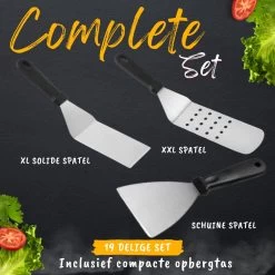 BBQ Gereedschapset - Opbergtas - BBQ Accessoires - BBQ Tang - BBQ Set - BBQ Borstel - BBQ Gereedschap - Roestvrij Staal -Keukengrill Winkel 1200x1200 303