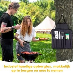 BBQ Accesoires Set Gereedschap Tang Borstel Barbecue Kookgerei - 10 Delig 11 BBQ Accesoires Set Gereedschap Tang Borstel Barbecue Kookgerei - 10 Delig -Keukengrill Winkel 1200x1200 305