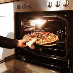 Relaxdays 3 Pizaplaten Met Pizzarek, Pizza Bakplaat Rond 33 Cm, Pizzaplaat 3stuk -Keukengrill Winkel 1200x1200 325