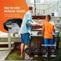 GrillX Barbecue Hoes - 145 X 61 X 117cm - BBQ Hoes Waterdicht - Beschermhoes Inclusief Trekkoord - BBQ Accesoires 9 GrillX Barbecue Hoes - 145 X 61 X 117cm - BBQ Hoes Waterdicht - Beschermhoes Inclusief Trekkoord - BBQ Accesoires -Keukengrill Winkel 1200x1200 463