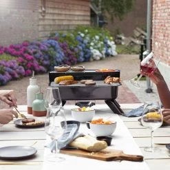 Princess 112252 Hybride Barbecue – Elektrische BBQ - Tafelmodel - 2000W - 44x 29cm - Gebruik Elektrisch Of Met Kolen -Keukengrill Winkel 1200x1200 486