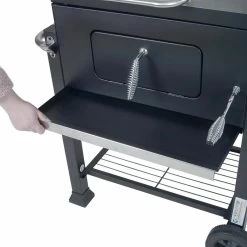 Vaggan Luxe Houtskool Barbecue - Grilloppervlak (LxB) 44 X 32 Cm - Staal - Matzwart -Keukengrill Winkel 1200x1200 524