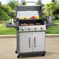 Kansas Gasgrill Barbecue - 4 Pits - RVS -Keukengrill Winkel 1200x1200 552
