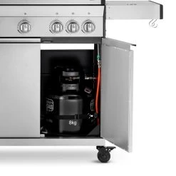 Burnhard Gas BBQ Big FRED Deluxe - 4 Branders - Incl. Keramische Infraroodbrander & Afdekhoes - Deluxe 25 Burnhard Gas BBQ Big FRED Deluxe - 4 Branders - Incl. Keramische Infraroodbrander & Afdekhoes - Deluxe -Keukengrill Winkel 1200x1200 621