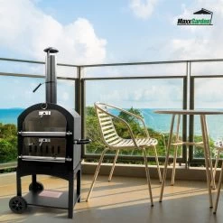 MaxxGarden Pizza Oven - Smoker Barbecue Op Hout, Houtskool Of Pellets - 45 X 65 X 158cm 10 MaxxGarden Pizza Oven - Smoker Barbecue Op Hout, Houtskool Of Pellets - 45 X 65 X 158cm -Keukengrill Winkel 1200x1200 665