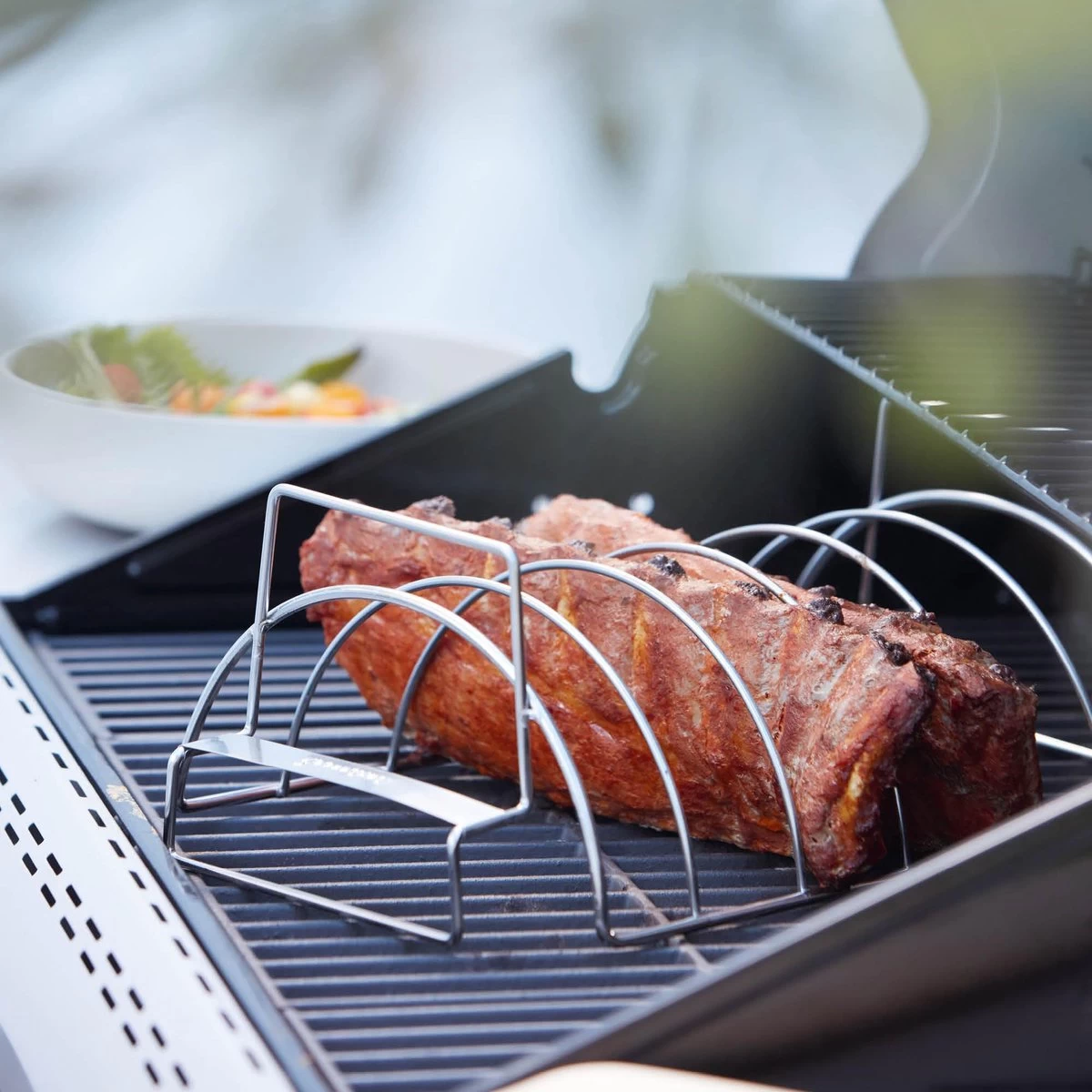 Barbecook Vlees & Ribrek - Spareribs Houder - RVS - Inox Barbecook Vlees & Ribrek - Spareribs Houder - RVS - Inox 3 Barbecook Vlees & Ribrek - Spareribs Houder - RVS - Inox Barbecook Vlees & Ribrek - Spareribs Houder - RVS - Inox - Afbeelding 3