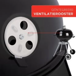 BBQ Collection Houtskoolbarbecue - Kogelbarbecue 45 X 60 Centimeter - Ronde Barbecue - Barbecue Op Wielen - Zwart - Metaal -Keukengrill Winkel 1200x1200 674