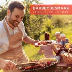 BBQ Collection Houtskoolbarbecue - Kogelbarbecue 45 X 60 Centimeter - Ronde Barbecue - Barbecue Op Wielen - Zwart - Metaal -Keukengrill Winkel 1200x1200 678