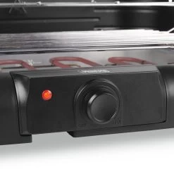 Princess 112250 Elektrische BBQ Met Zijplanken - BBQ - 40x25cm - Met En Zonder Statief Te Gebruiken - Met Zijplankjes - Ook Te Gebruiken Als Tafelgrill - 2200W -Keukengrill Winkel 1200x1200 679