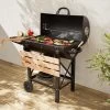 Alice's Garden | BBQ Serge | Houtskool | 114x75x98cm | Zwart