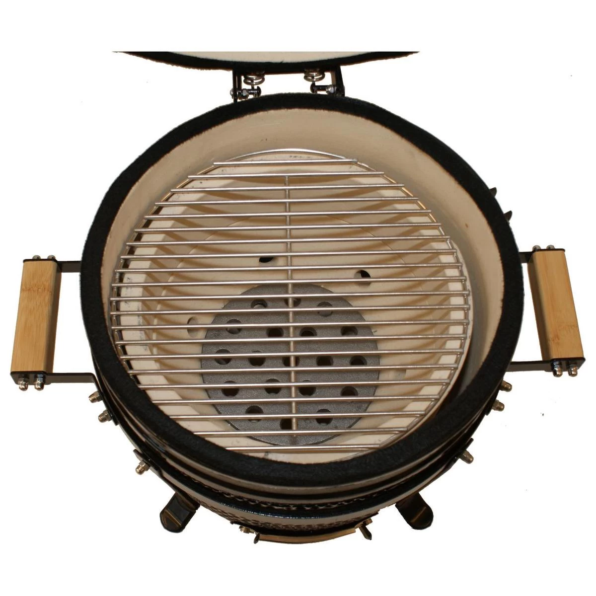 Patton Kamado 15" - Keramisch - Tafel Model - Premium Black - Medium - Zwart 3 Patton Kamado 15" - Keramisch - Tafel Model - Premium Black - Medium - Zwart - Afbeelding 3