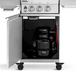 Burnhard Gas BBQ FRED JR. Deluxe - 2 Branders - Incl. Keramische Infraroodbrander & Afdekhoes - Deluxe 26 Burnhard Gas BBQ FRED JR. Deluxe - 2 Branders - Incl. Keramische Infraroodbrander & Afdekhoes - Deluxe -Keukengrill Winkel 1200x1200 753