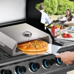Bighorn Pizzaoven Met Pizzasteen Voor Barbecue - Grilloven - Draagbare - Edelstaal -Keukengrill Winkel 1200x1200 764