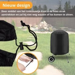 Ronde Waterdichte BBQ Hoes - Barbecue Accessoires - 57 Cm Diameter - 92 Cm Hoog -Keukengrill Winkel 1200x1200 79