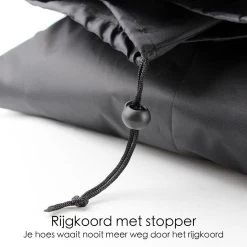 BBQ Beschermhoes - Voor Kamado - Universeel - Tot 23 Inch - Zwart -Keukengrill Winkel 1200x1200 80