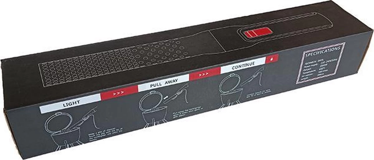 Elektrische BBQ - Looftlighter Alternatief - Grill Aansteker - Houtskool En Briketten Aansteken Zonder De Smaak Van Jouw Gerechten Aan Te Tasten Door Gebruik Van Chemische Aanmaakblokjes! 2 Elektrische BBQ - Looftlighter Alternatief - Grill Aansteker - Houtskool En Briketten Aansteken Zonder De Smaak Van Jouw Gerechten Aan Te Tasten Door Gebruik Van Chemische Aanmaakblokjes! - Afbeelding 2