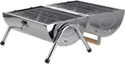 BBQ Collection Houtskoolbarbecue - Cilinder - Chroom -Keukengrill Winkel 1200x619