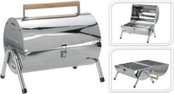 BBQ Collection Houtskoolbarbecue - Cilinder - Chroom -Keukengrill Winkel 1200x651
