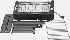 Royalty Line Elektrische Barbecue - Indoor En Outdoor BBQ - Tafelgrill - Elektrische Grill - Grill Oppervlak 40x24 Cm - 2000W - Met Stand - Zwart -Keukengrill Winkel 1200x686 1