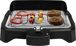 Tristar BQ-2824 Elektrische Barbecue - Tafel BBQ 34,5 X 23 Cm - Regelbare Thermostaat - 2000 Watt - Zwart