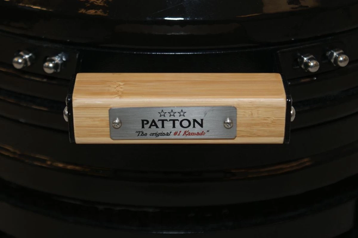Patton Kamado 15" - Keramisch - Tafel Model - Premium Black - Medium - Zwart 15 Patton Kamado 15" - Keramisch - Tafel Model - Premium Black - Medium - Zwart - Afbeelding 15