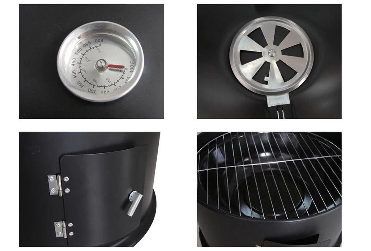Winter BBQ Smoker - Winter Barbecue - Charcoal Grill - Ø 37cm 8 Winter BBQ Smoker - Winter Barbecue - Charcoal Grill - Ø 37cm - Afbeelding 8