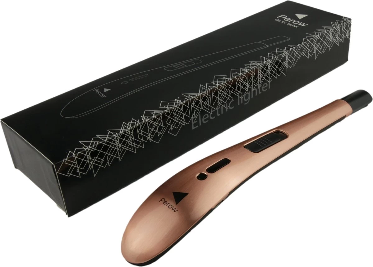 Oplaadbare Lange Elektrische Aansteker - Rose Goud - Duurzame Plasma Aansteker - Inclusief Cadeauverpakking - BBQ - Kaarsen 5 Oplaadbare Lange Elektrische Aansteker - Rose Goud - Duurzame Plasma Aansteker - Inclusief Cadeauverpakking - BBQ - Kaarsen - Afbeelding 5