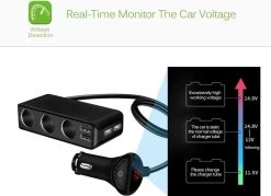 WiseGoods - Premium Auto Sigarettenaansteker Splitter - 4 Poorten USB - Autolader USB - Autolader Splitter - 12V Splitter -Keukengrill Winkel 1200x870 2