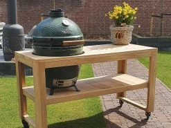 BBQ Tafel - Geschikt Voor Big Green Large/Bastard Large/Bastard Large Urban/Yakiniku 19 Inch/Monolith Large - Eikenhout - 87 Cm -Keukengrill Winkel 1200x900 20