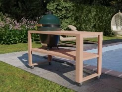 BBQ Tafel - Geschikt Voor Big Green Large/Bastard Large/Bastard Large Urban/Yakiniku 19 Inch/Monolith Large - Eikenhout - 87 Cm -Keukengrill Winkel 1200x900 21