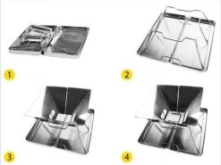 United Entertainment - Opvouwbare Houtskoolbarbecue - RVS - Met Koffer En Draagtas -Keukengrill Winkel 1200x900 39