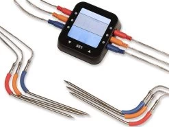 Patton - Kamado 21" - Premium Black - Keramische Barbecue - Incl. Bluetooth Kerntemperatuurmeter - LED Verlichting - Large - Compleet - Zwart -Keukengrill Winkel 1200x900 46