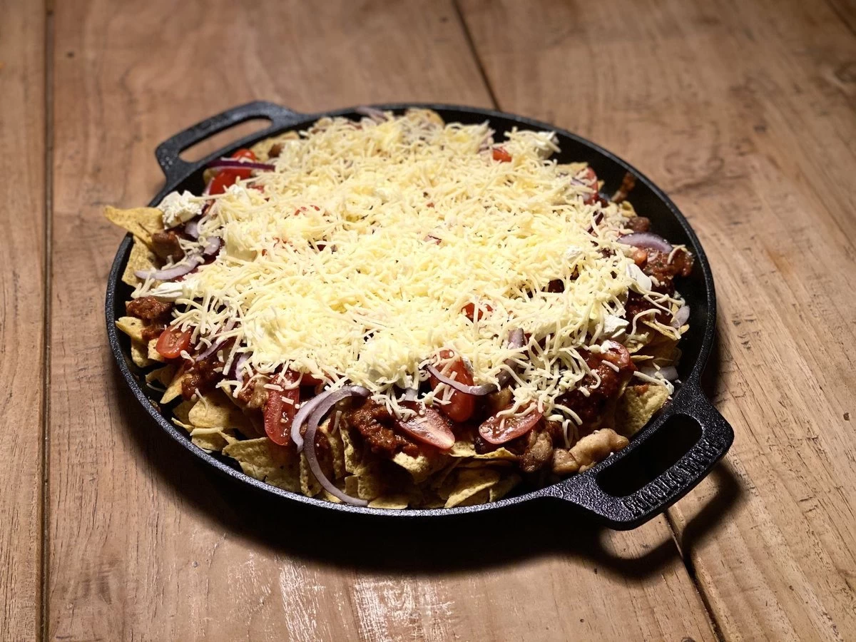 Valhal Outdoor Skillet / Plancha / Koekenpan - Gietijzer - Diameter 35cm, Twee Handvatten, VH35F 16 Valhal Outdoor Skillet / Plancha / Koekenpan - Gietijzer - Diameter 35cm, Twee Handvatten, VH35F - Afbeelding 16