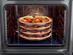 Pizza - Pizzarek - Pizza Oven - Zenker - Pizzabakset - 5 Delige Set Voor 4 Pizza's - Ø 28,5 Cm - Antiaanbaklaag Van ILAG® - Pizzaplaat - Pizza -Keukengrill Winkel 1200x900 8