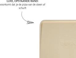 Boska Pizzasteen Deluxe Rechthoek - Voor De Oven - Knapperige Pizza's - 40x32 Cm - BBQ Accessoires -Keukengrill Winkel 1200x921