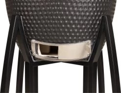 Patton - Kamado 21" - Premium Black - Keramische Barbecue - Incl. Bluetooth Kerntemperatuurmeter - LED Verlichting - Large - Compleet - Zwart -Keukengrill Winkel 1200x923