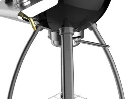 Accente Outdoor Gas BBQ - ø 45 Cm- Inclusief Grillplaat & Gasslang - Zwart -Keukengrill Winkel 1200x948