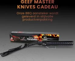 Master Knives BBQ Aansteker Electrisch - BBQ Accesoires - Zwarte BBQ Starter - Looftlighter -Keukengrill Winkel 1200x976