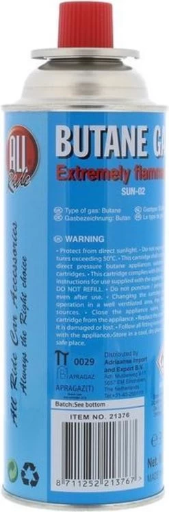 All Ride Butaan Gas / Navulgas -Keukengrill Winkel 398x1200 1