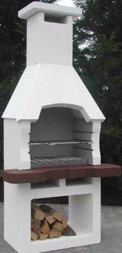 Integard Tuinhaard Houtskoolbarbecue Beton Nr. 9 -Keukengrill Winkel 579x1200