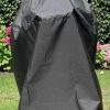 Merkloos Kamado BBQ Large Beschermhoes Cover Tot 25" Inch - Hoes Zwart Groot - O.a. Big Green Egg, Grill Guru, Kamado Joe Classic, Patton, The Bastard, Takumi, Tarrington House