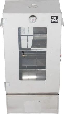 2-L Home & Garden XL Rookoven - RVS - 80x40x28 Cm - 3 Etages -Keukengrill Winkel 680x1200