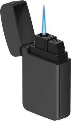 Merkloos Jetflame Aansteker - Windproof - Met Opdruk