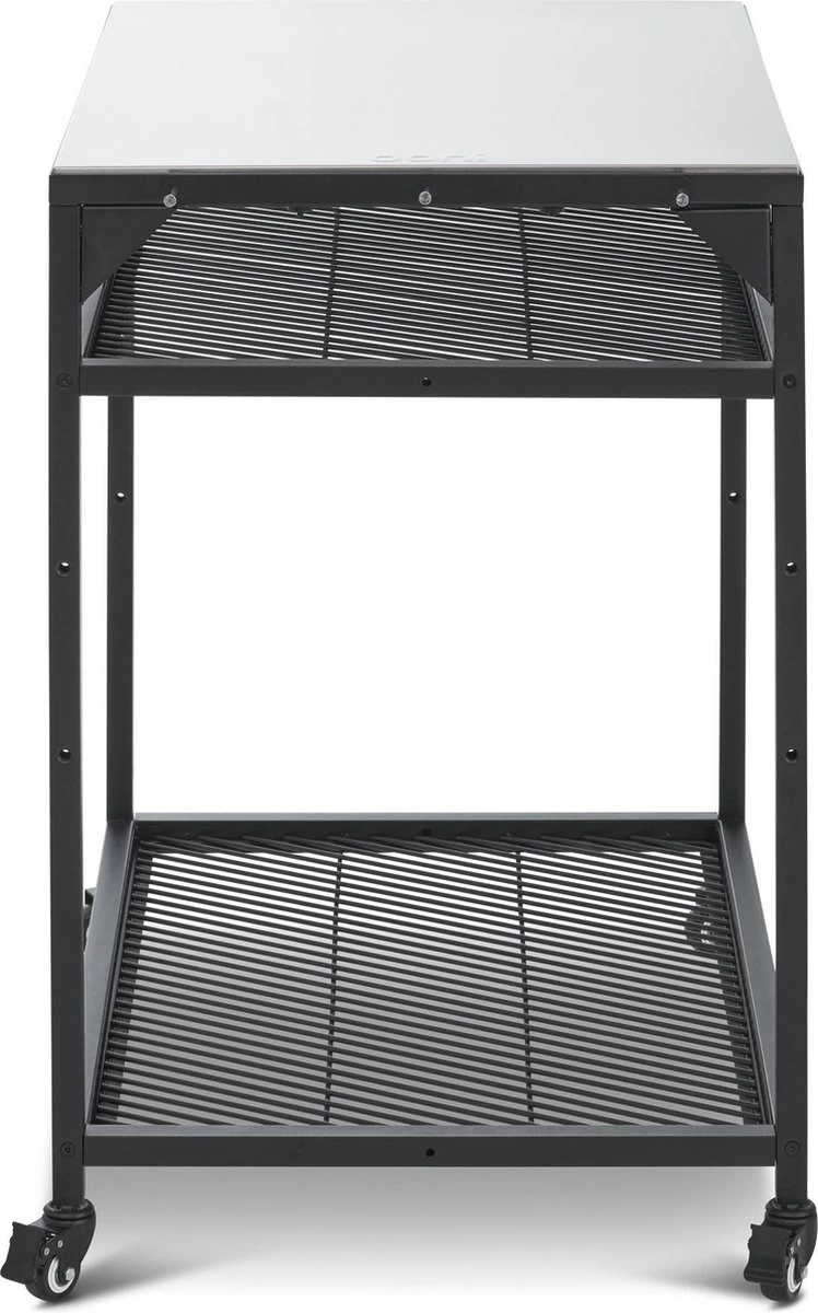 Ooni - Tafel - Medium - Pizza Tafel - 60x80x 90cm - RVS - Zwart 6 Ooni - Tafel - Medium - Pizza Tafel - 60x80x 90cm - RVS - Zwart - Afbeelding 6