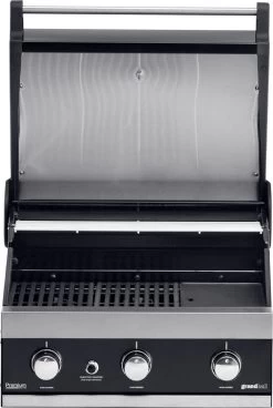Grandhall Premium G3 Inbouw Bbq - Met Gasdrukregelaar -Keukengrill Winkel 805x1200