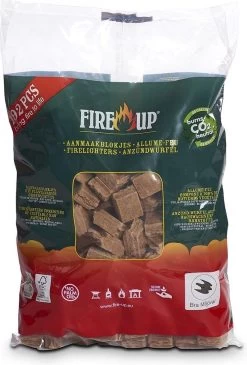 Fire-Up Aanmaakblokjes Zak A 192 Stuks -Keukengrill Winkel 811x1200