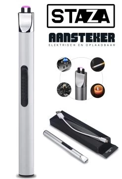 Staza Oplaadbare Lange Elektrische Aansteker - Duurzame Plasma Aansteker - Inclusief Cadeauverpakking - BBQ - Kaarsen 8 Staza Oplaadbare Lange Elektrische Aansteker - Duurzame Plasma Aansteker - Inclusief Cadeauverpakking - BBQ - Kaarsen -Keukengrill Winkel 824x1200