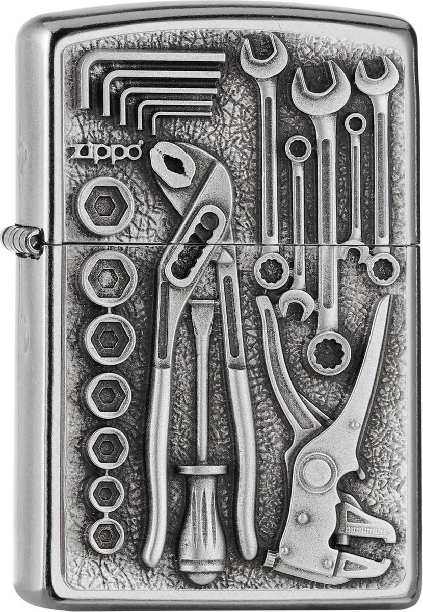 Aansteker Zippo Toolbox Emblem 1 Aansteker Zippo Toolbox Emblem